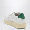 AUTRY White/green Medalist sneakers