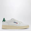 AUTRY White/green Medalist Sneakers