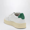 AUTRY White/green Medalist Sneakers