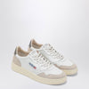 AUTRY Medalist sneakers in white/grey leather