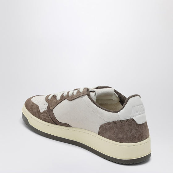 AUTRY Medalist white/brown suede sneakers