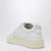 AUTRY Medalist Low sneakers in white leather with shell detail