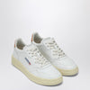AUTRY Medalist sneakers in white/sand leather