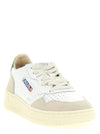Autry Medalist Low Leather And Suede Sneakers