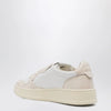 AUTRY White/light pink Medalist sneakers