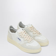  AUTRY Medalist white leather and suede trainer