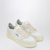 AUTRY Medalist white leather and suede trainer