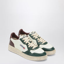  AUTRY White/green/rum Medalist Low Super Vintage sneakers