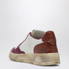 AUTRY Super Vintage White/Purple/Brown Sneaker
