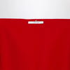 Sportmax Red Wool Scarf with Fringes