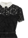 Self-Portrait Lace Dress With Collar