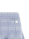 Self-Portrait Check Knit Skirt