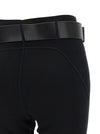 Self-Portrait Leggings With Stirrup And Belt