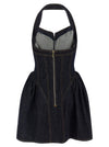 Self-Portrait Denim Dress