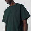 Awake NY Green crewneck T-shirt with logo
