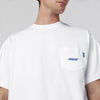Awake NY White crewneck T-shirt with logo