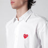 Comme des Garçons Shirt White cotton shirt