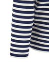 Comme Des Garçons Play Striped T-shirt With Heart Patch