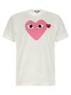 Comme Des Garçons Play Comme Des GarÇons Play Red Emblem T-shirt