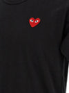 Comme Des Garçons Play Heart Patch T-shirt