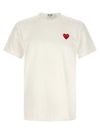 Comme Des Garçons Play Heart Patch T-shirt