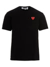 Comme Des GarÇons Play Logo Patch T-shirt
