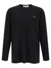 Comme Des Garçons Play Heart Patch Long Sleeve T-shirt