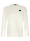 Comme Des Garçons Play Heart Patch T-shirt