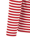 Comme Des Garçons Play Striped T-shirt With Heart Patch