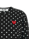 Comme Des Garçons Play Red Emblem T-shirt