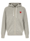 Comme Des Garçons Play Hoodie With Heart Patch