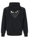 Comme Des Garçons Play Heart Patch Hoodie
