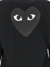 Comme Des Garçons Play Heart Patch Hoodie