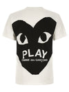 Comme Des Garçons Play T-shirt With Heart Patch