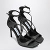 Jimmy Choo Black/silver Azia 95 sandal