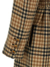 Valentino Garavani Houndstooth Wool Coat