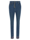 Valentino Garavani Lace Insert Jeans