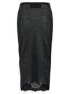 Valentino Garavani Lurex Knit Skirt