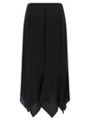 Valentino Garavani Crêpe De Chine Skirt