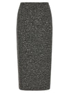 Valentino Garavani Chevron Bouclé Skirt