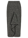 Valentino Garavani Chevron Bouclé Skirt
