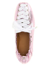 Ganni Lace-up Ballet Flats