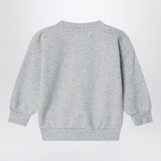 Bobo Choses Happy Dog gray sweatshirt