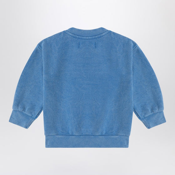 Bobo Choses Hug Me Bear light blue sweatshirt