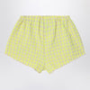 Bobo Choses Yellow shorts in Vichy fabric