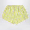 Bobo Choses Yellow shorts in Vichy fabric