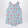 Bobo Choses Morning Egg Blue Romper