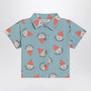 Bobo Choses Light blue Morning Egg shirt in denim