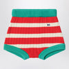 Bobo Choses BC shorts white/red stripes