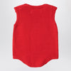 Bobo Choses Strawberry romper in cotton knit